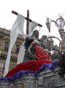 "Piedad" de Luis Salvador Carmona (1760), Catedral Nueva de Salamanca.