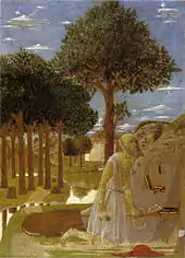 San Jerónimo penitente (Piero della Francesca), ca. 1450.