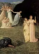 Puvis de Chavannes, Alegoría con la Muerte