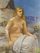 Puvis de Chavannes, La Magdalena