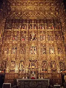 Retablo mayor de la catedral de Sevilla (1482-1564), mayor retablo de la cristiandad.