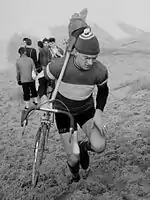 Carrera ciclista en 1954 en el Blinkert.