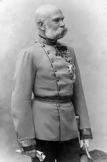 El emperador Francisco José I de Austria(hacia 1885)
