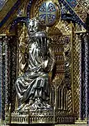 Detalle del relicario de San Remaclus de Stavelot