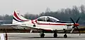 Pilatus PC-9 utilizado por los Wings of Storm.