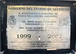 Placa de construcción.