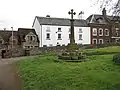 La Plague Cross de Ross-on-Wye, Herefordshire, Inglaterra, se clavó cerca del lugar donde fueron enterradas numerosas víctimas de unas peste.