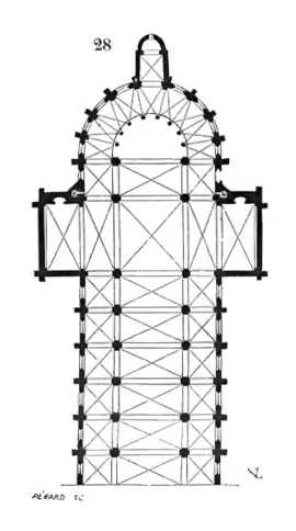 Planta de la catedral