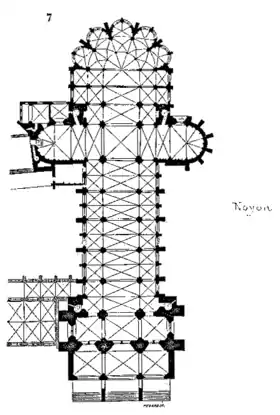 Planta de la catedral