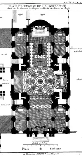 Planta de base de la capilla