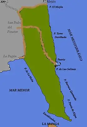 Plano del parque.