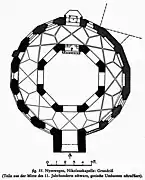 Planta de la capilla de Nimega