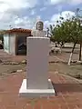 Busto de Alí Primera, en la plaza homónima de Santa Ana de Paraguaná.