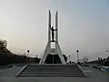 Plaza Monumento Cristo de La Paz de frente