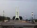 Plaza Monumento Cristo de La Paz de noche