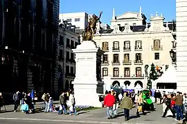 Plaza Porticada de Santander.