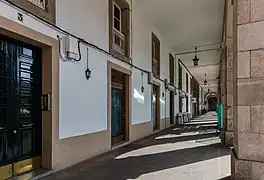 Soportales de la plaza
