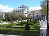 Plaza de Oriente y el Teatro Real