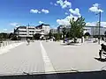 Plaza de la estación en frente a la calle Gorgullón