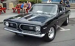 Plymouth Barracuda convertible.