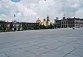 El Palacio Legislativo y el Palacio Municipal de Toluca, julio de 2009.