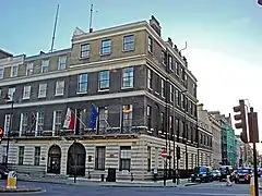 Surviving Adam Houses, Portland Place, Londres