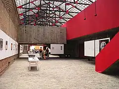 Galería y entrada al teatro