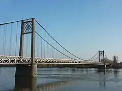 Puente colgante de Ancenis.