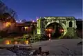 Vista nocturna del Ponte Rotto