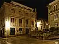 La plaza de noche