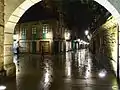 Arco del pazo de Cru y Montenegro, en la calle Don Gonzalo.