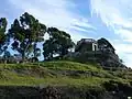 El mirador en lo alto de un promontorio