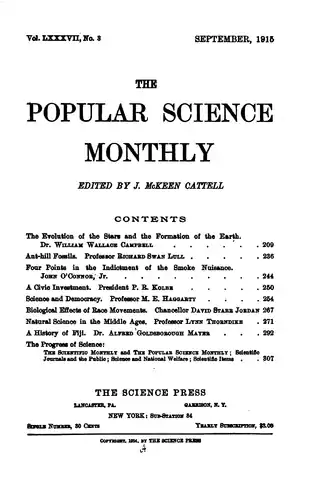 Popular Science Monthly Septiembre de 1915