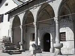 Iglesia de Saint-Marcellin de La Salle-les-Alpes.