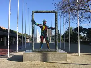 Marc (1997), de Robert Llimós, parque del Puerto Olímpico.