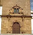 Portada de la Iglesia de Santa María de la Encarnación.