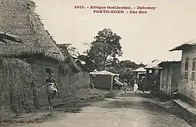 « Una calle »(François-Edmond Fortier, 1908).