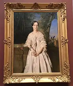  Portrait de la comtesse de La Tour Maubourg par Théodore Chassériau.