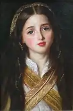 Retrato de Alice Gray, 1858.