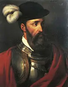 Francisco Pizarro, conquistador del Perú.