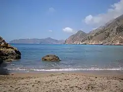 Playa de El Portús.