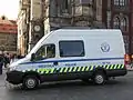 Furgón de la Městská policie de Praga.