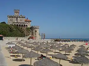 Playa de Tamariz en Estoril