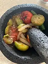 Salsa molcajeteada