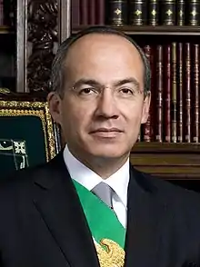 México MéxicoFelipe Calderón*2006–2012