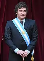 Javier Milei, presidente de la Nación Argentina, 2023-presente