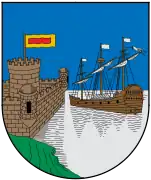 Primer escudo de Santa Marta.