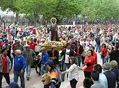 Procesión de San Marcos, el 25 de abril.