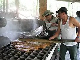 Producción de panela en el corregimiento de San Jerónimo