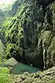 Lago en Quebrada de Macocha